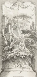 Hommage Champêtre (Pastorale) in Nouveaux Morceaux pour des Paravents (Neue Konzepte für Paravents)